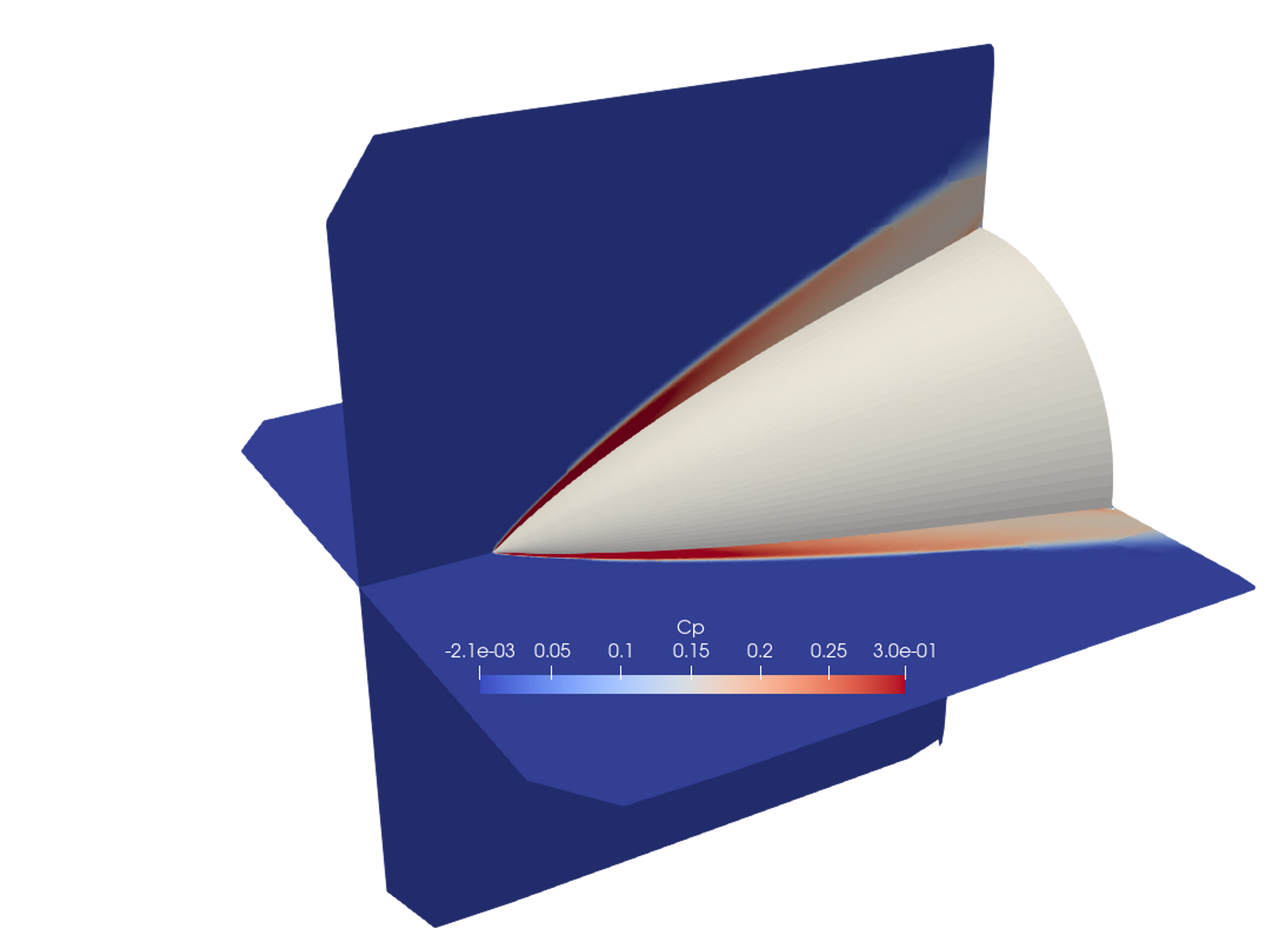 Cart3D flow visulatisation